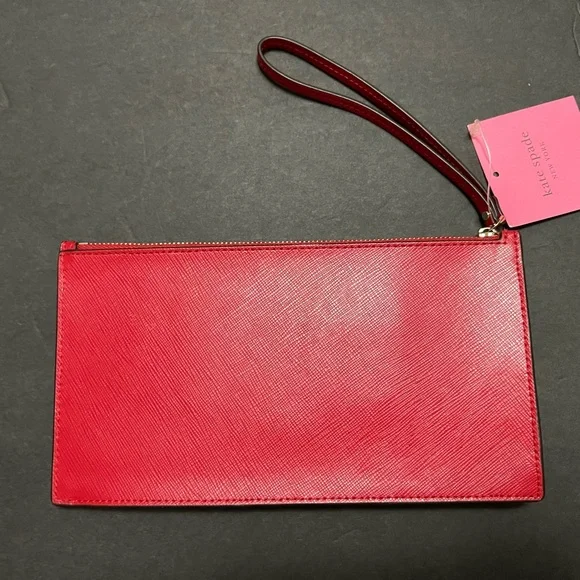 Kate Spade Red Wristlet NWTs - Picture 7 of 10